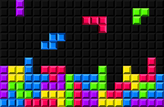 Tetris Spiel Screenshot